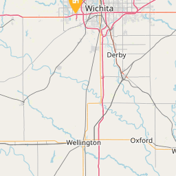 WoodSpring Suites Wichita Airport on the map